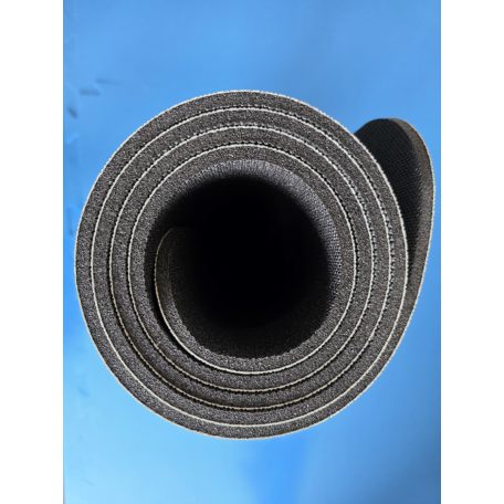 Polifoam kemping,  gimnasztikai matrac, fekete/szürke, 170 X 58 x 0,8 cm PRO-Sport