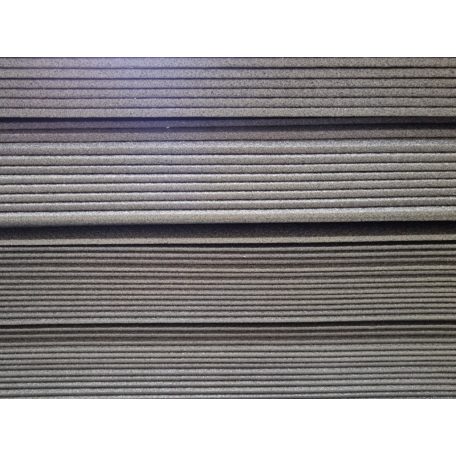 Polifoam tábla kis méretű 149x97x0,45 cm szürke 9045 keményebb