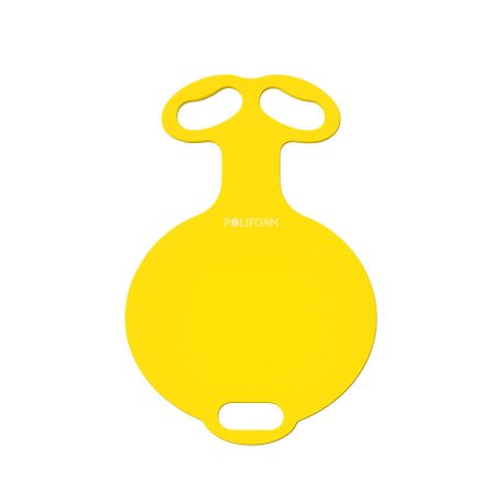 Hócsúszka polifoam sárga – PRO-Sport