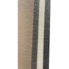 Polifoam tábla 200x100x5 cm N 3050 PE szürke, hálóval erősített